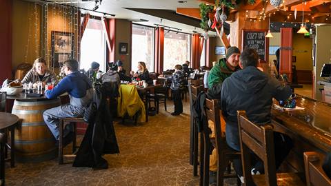 chimney rock restaurant interior