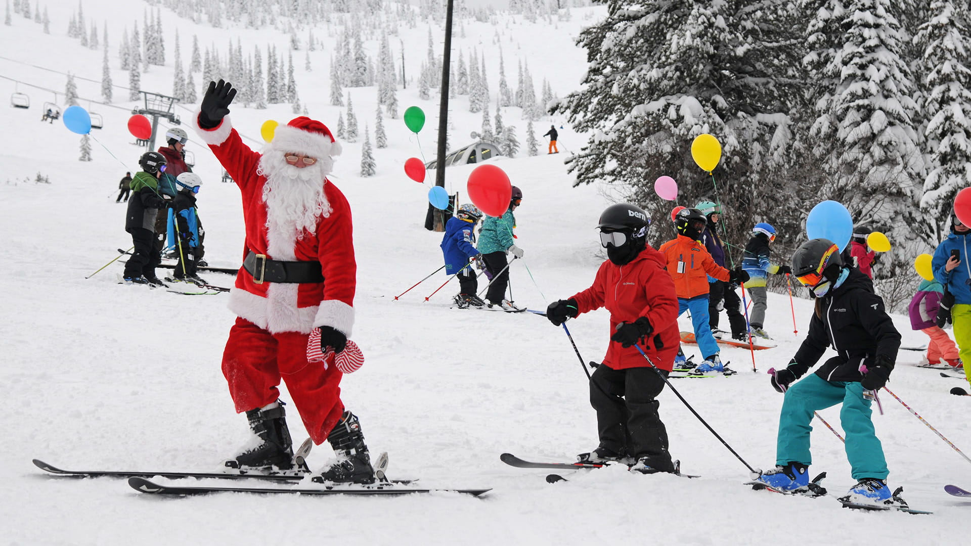 Ski With Santa