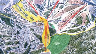 Schweitzer Winter Trail Map