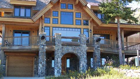 Big Timber condo exterior at Schweitzer