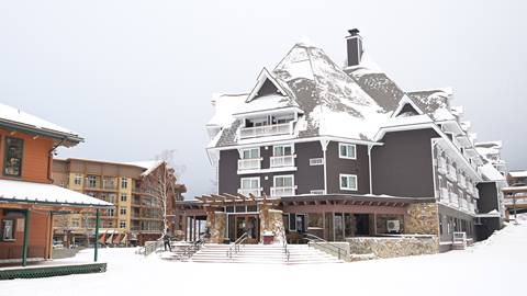 Chimney Rock from Selkirk Lodge at Schweitzer 