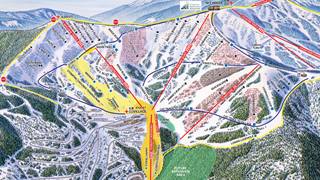 Schweitzer Bowl Trail Map web resolution