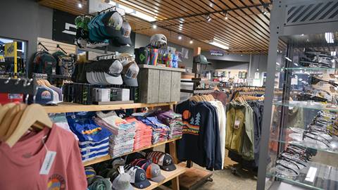 the source mountain shop interior clothing